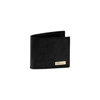 Кошелек Chopard Il Classico mini wallet - Черная зернистая телячья кожа