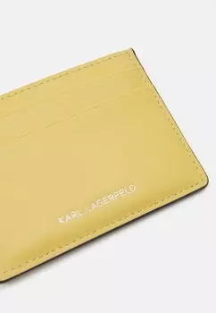 Кошелек Circle Cardholder KARL LAGERFELD, желтый