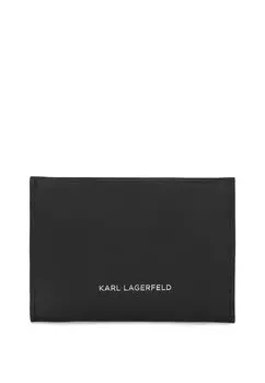 Кошелек CIRCLE FLAP KARL LAGERFELD, черный