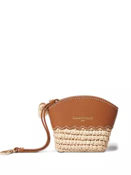 Кошелек Claudie Pierlot с подвеской в форме сердца, нейтральный