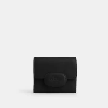 Кошелек Coach Eliza Small Wallet, серый/черный