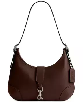 Кошелек Coach Originals из гладкой кожи Small Hamptons Hobo, коричневый