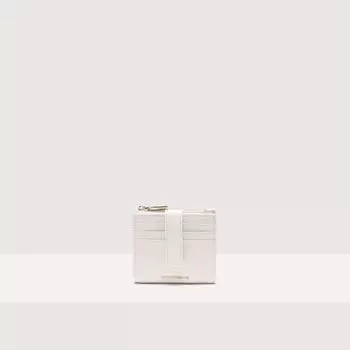 Кошелек Coccinelle Metallic Soft, цвет Blanco