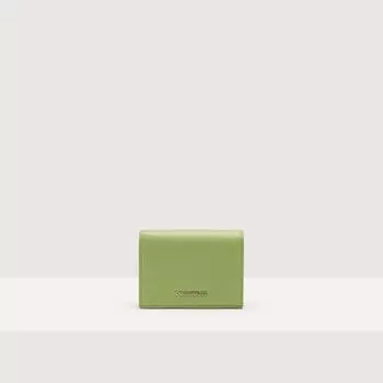 Кошелек Coccinelle Metallic Soft, цвет Guacamole
