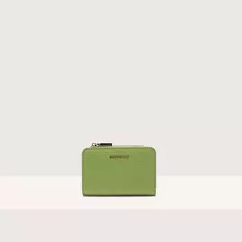 Кошелек Coccinelle Metallic Soft, цвет Guacamole