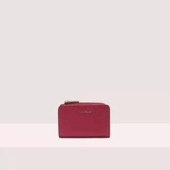 Кошелек Coccinelle Metallic Soft, цвет Sangria