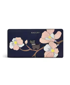 Кошелек Coin Street Magnolia Bifold Radley London, синий