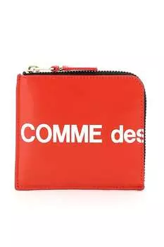 Кошелек Comme Des Garcons с огромным логотипом, красный