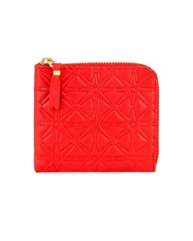 Кошелек Comme des Garons Embossed Zip, оранжевый