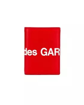 Кошелек Comme des Garons Huge Logo, красный