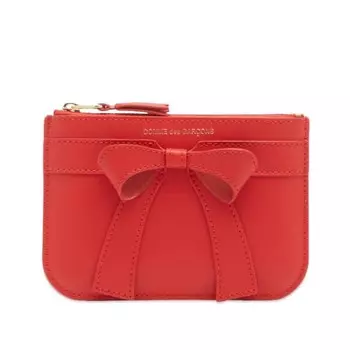 Кошелек Comme des garons sa8100bb кошелек с большим бантом Comme Des Garons Wallets, красный