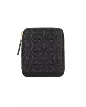 Кошелек Comme des Garons Star Embossed Classic, черный