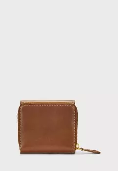 Кошелек COMPACT WALLET SMALL Polo Ralph Lauren, коричневый