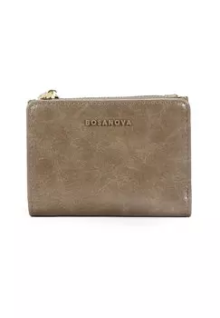 Кошелек CON CREMALLERA Y BOTN Bosanova, темно-коричневый