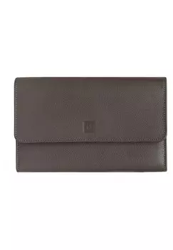 Кошелек CONFORT Hexagona, серо-коричневый