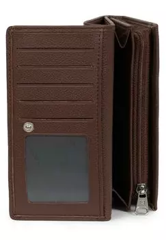 Кошелек CONFORT Hexagona, темно-коричневый