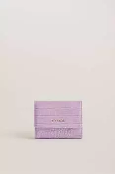 Кошелек Conilya с эффектом крокодила Ted Baker, фиолетовый
