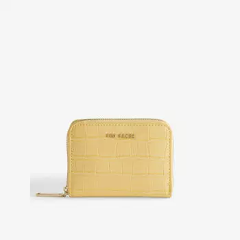 Кошелек connii из искусственной кожи с тиснением под крокодила Ted Baker, желтый