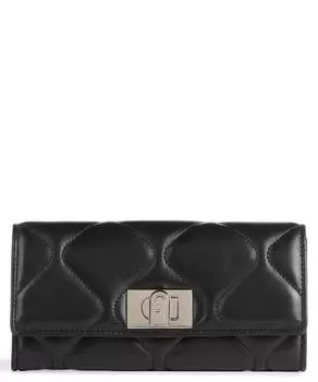 Кошелек Continental 1927 из мелкозернистой кожи Furla, черный