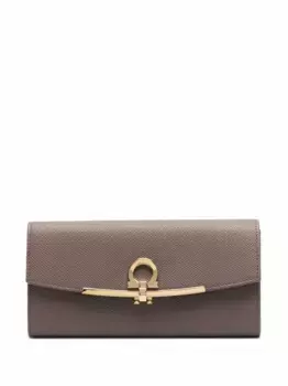 Кошелек Continental Ferragamo, коричневый
