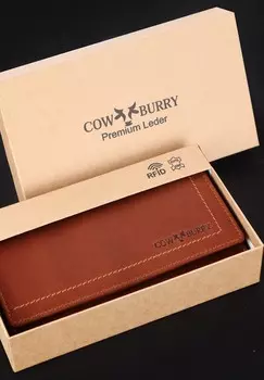 Кошелек Cow Burry, коричневый