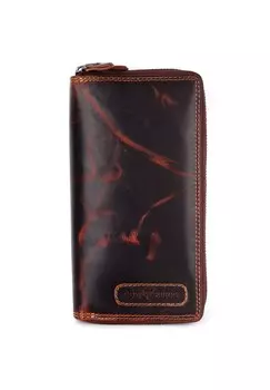 Кошелек Cow Burry, темно-коричневый