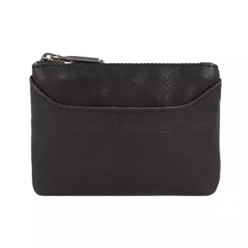 Кошелек Cowboysbag Cabano Mnzbrse Leder 12,5 см, черный