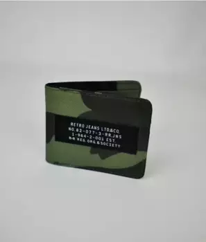 Кошелек Coyote с полевым узором Retro Jeans, мультиколор