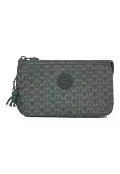 Кошелек CREATIVITY L Kipling, цвет sign green embosse