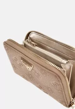 Кошелек CRESIDIA MEDIUM ZIP AROUND Guess, темно-серый