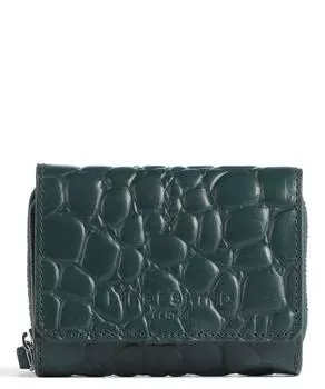 Кошелек Croco Pablita RFID кожаный с тиснением Liebeskind, зеленый