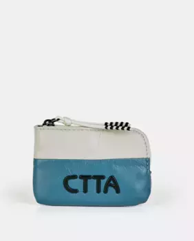 Кошелек цвета жемчуга Caminatta, синий