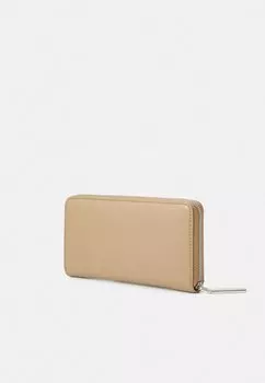 Кошелек DAILY LARGE ZIP AROUND Calvin Klein, бежевый