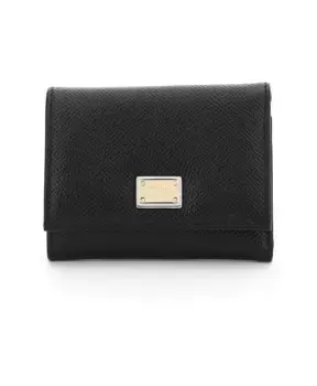 Кошелек Dauphine с клапаном и принтом Dolce & Gabbana, черный