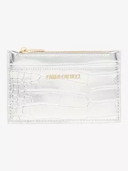 Кошелек делазер Carlo Colucci, серебряный