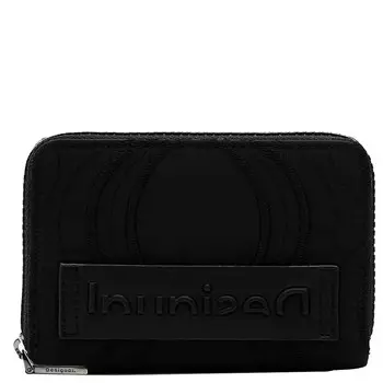 Кошелек Desigual Mone Bubbles Marisa Small 5cc 14 cm, черный