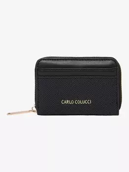 Кошелек дезини Carlo Colucci, черный