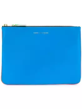 Кошелек дизайна колор-блок Comme Des Garons Wallet, синий