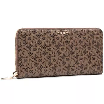 Кошелек DKNY BryantNew Zip, коричневый