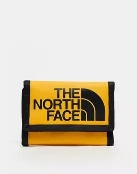 Кошелек для базового лагеря черного и желтого цветов The North Face