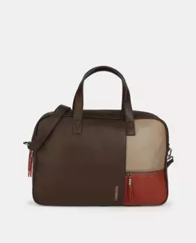 Кошелек для документов из ПУ Caminatta, коричневый