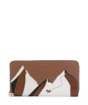 Кошелек для горных туристов из зернистой яловой кожи Radley London, коричневый
