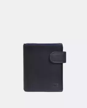 Кошелек для карт Miguel Bellido с язычком, черный