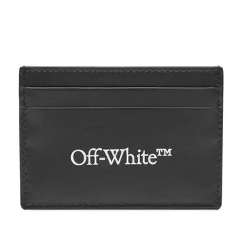 Кошелек для карт Off-White Bookish, черный