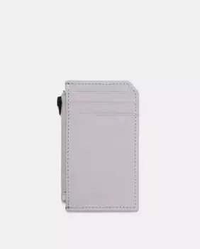 Кошелек для карточек черного цвета Rains, цвет Lila