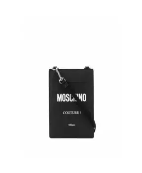 Кошелек для карточек Moschino, черный