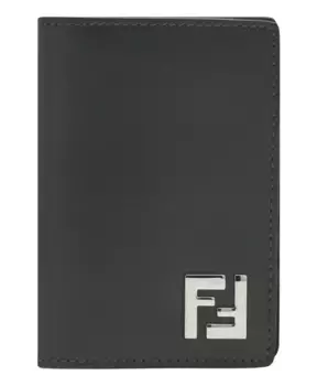 Кошелек для кредитных карт Fendi, зеленый