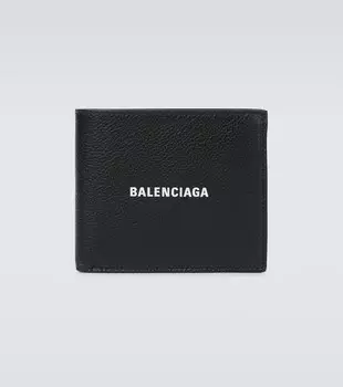 Кошелек для монет Cash Square в сложенном виде Balenciaga, черный