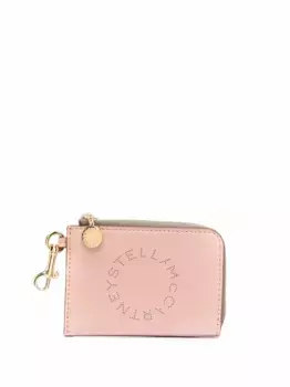 Кошелек для монет на молнии с логотипом STELLA MCCARTNEY, розовый
