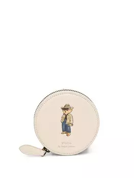 Кошелек для монет Polo Ralph Lauren Polo Bear, белый